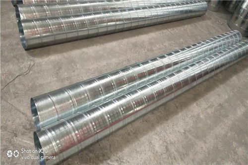 重庆合川螺旋风管加工 螺旋风管加工厂 质优价廉